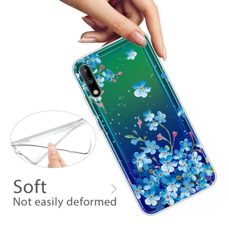 For Huawei Enjoy 10 Lucency Painted TPU Protective Case