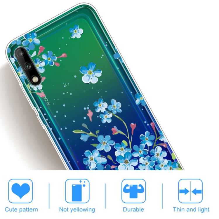 For Huawei Enjoy 10 Lucency Painted TPU Protective Case