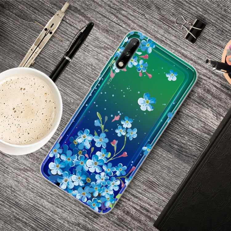 For Huawei Enjoy 10 Lucency Painted TPU Protective Case