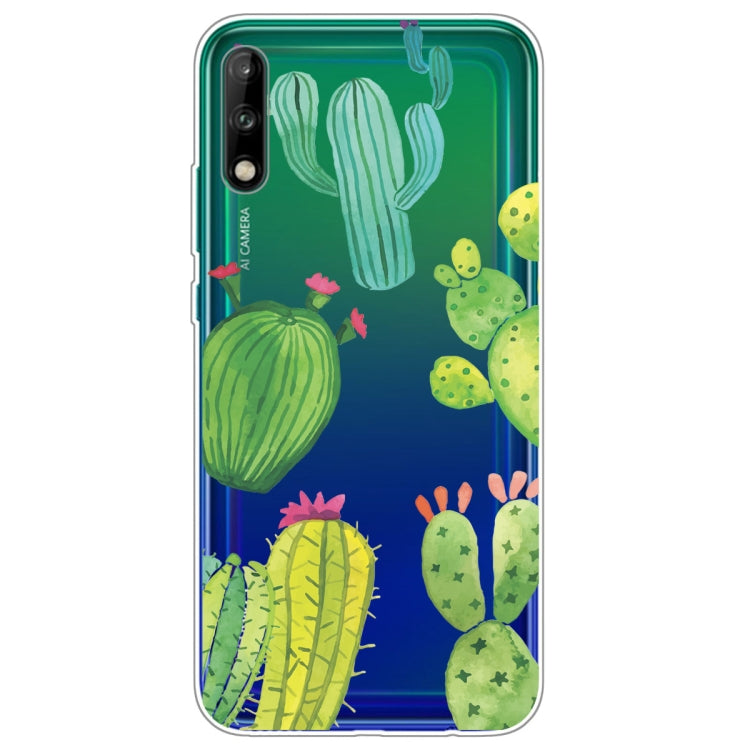 For Huawei Enjoy 10 Lucency Painted TPU Protective Case