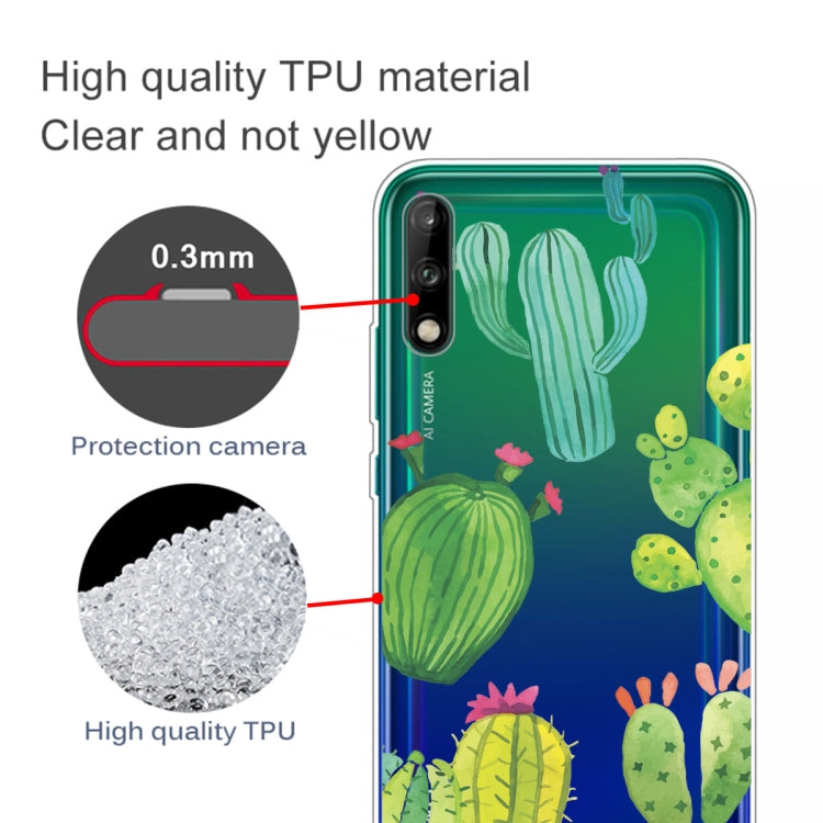 For Huawei Enjoy 10 Lucency Painted TPU Protective Case