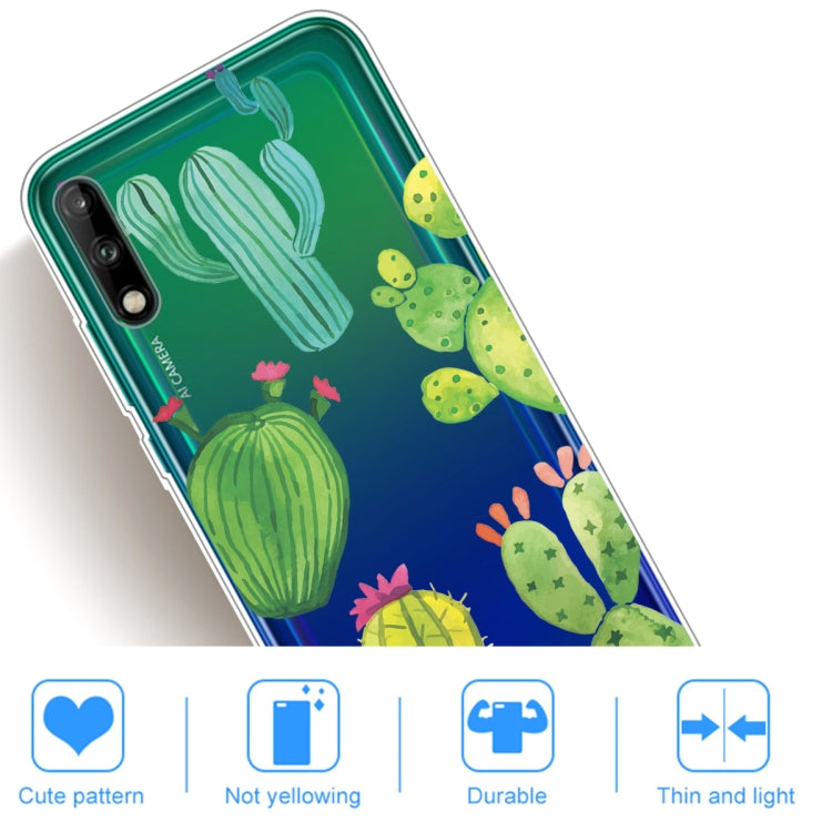 For Huawei Enjoy 10 Lucency Painted TPU Protective Case