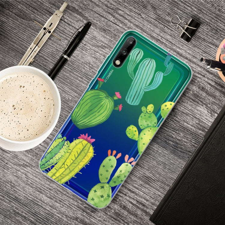 For Huawei Enjoy 10 Lucency Painted TPU Protective Case