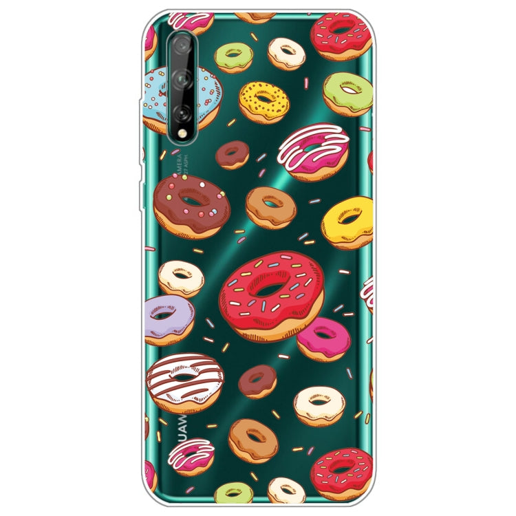 For Huawei Enjoy 10s Lucency Painted TPU Protective Case
