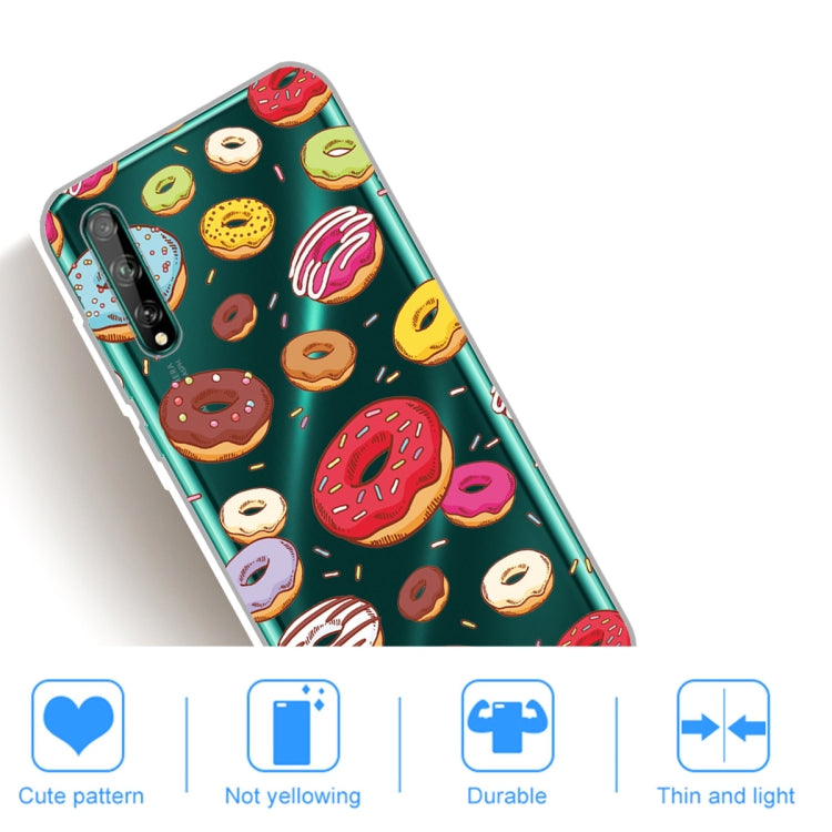 For Huawei Enjoy 10s Lucency Painted TPU Protective Case