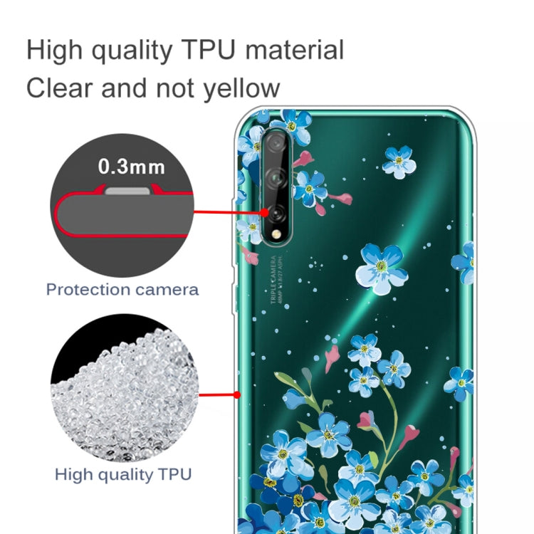 For Huawei Enjoy 10s Lucency Painted TPU Protective Case