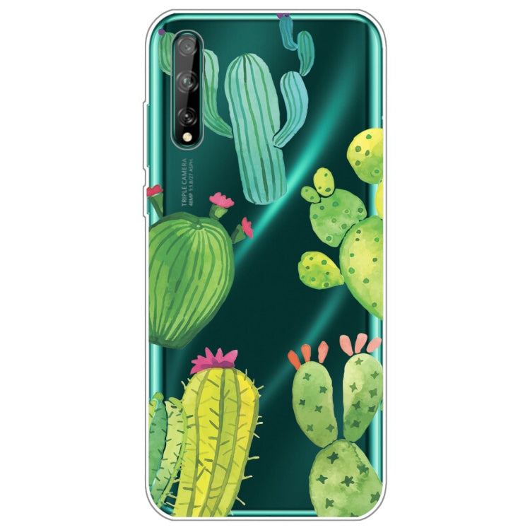 For Huawei Enjoy 10s Lucency Painted TPU Protective Case