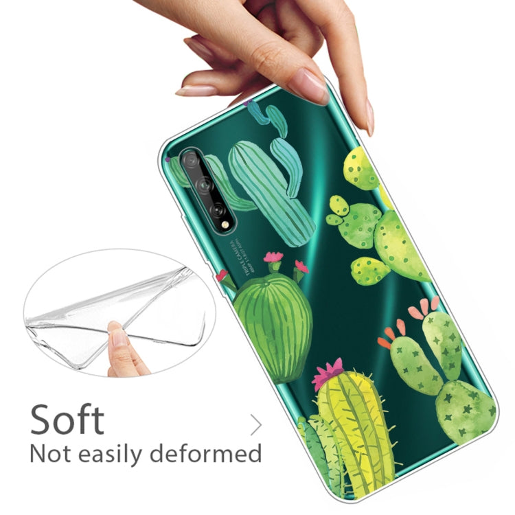 For Huawei Enjoy 10s Lucency Painted TPU Protective Case