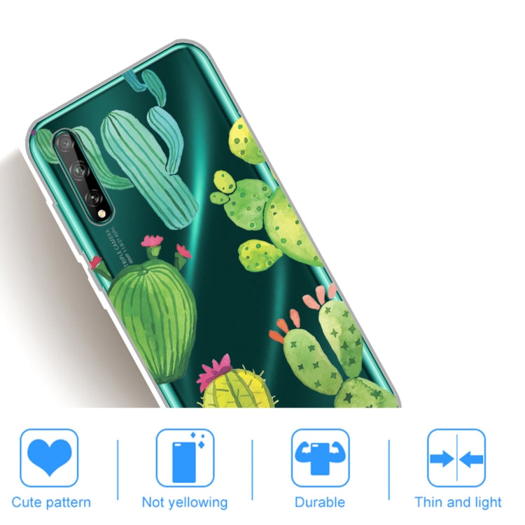 For Huawei Enjoy 10s Lucency Painted TPU Protective Case
