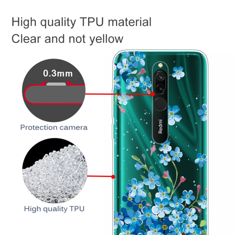 For Xiaomi Redmi 8 Lucency Painted TPU Protective Case