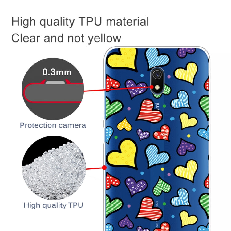For Xiaomi Redmi 8A Lucency Painted TPU Protective Case
