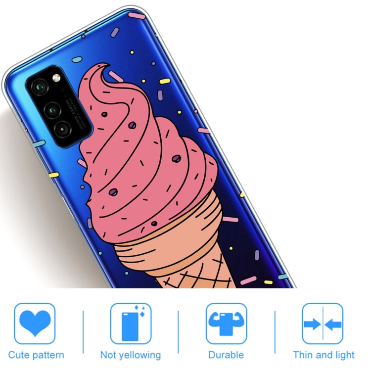 For Huawei Honor V30 Lucency Painted TPU Protective Case