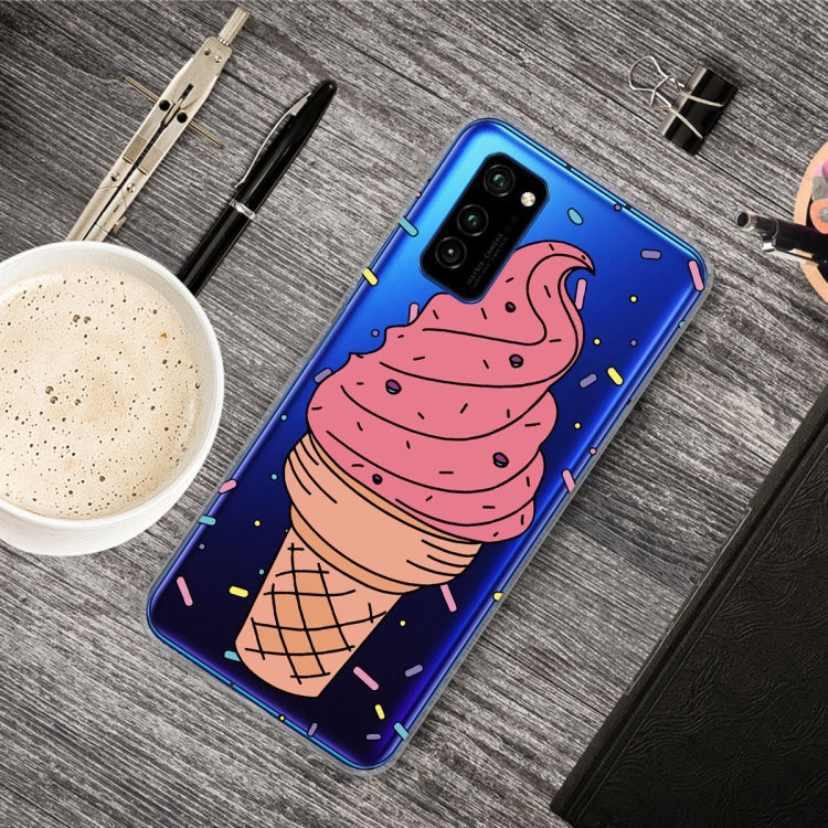 For Huawei Honor V30 Lucency Painted TPU Protective Case