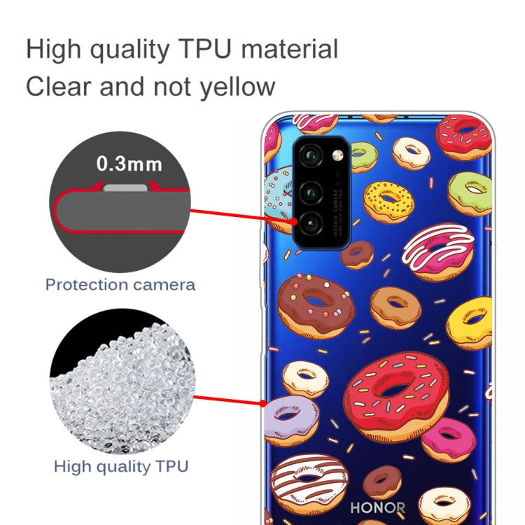 For Huawei Honor V30 Lucency Painted TPU Protective Case