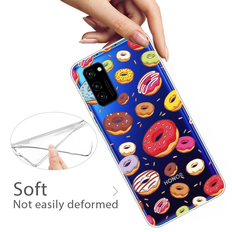 For Huawei Honor V30 Lucency Painted TPU Protective Case
