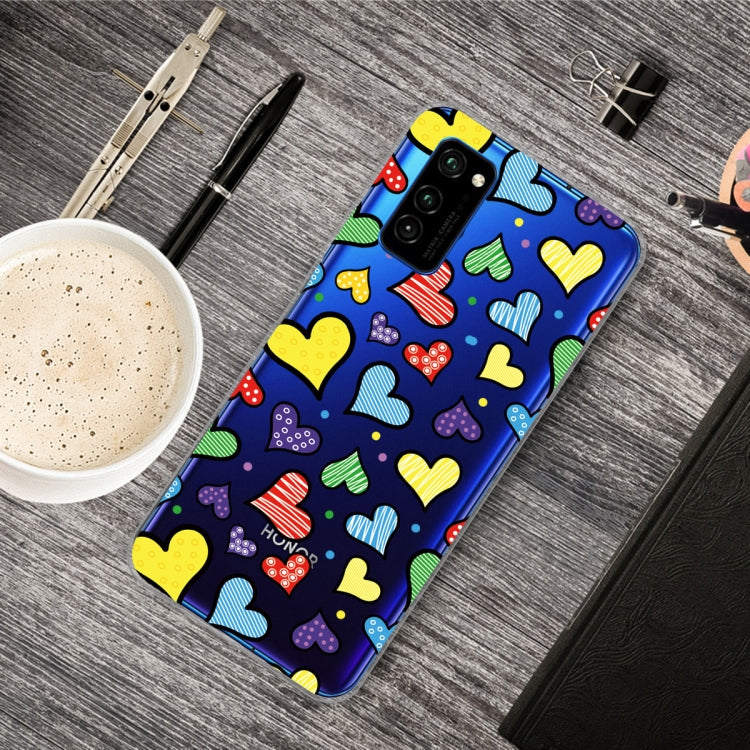 For Huawei Honor V30 Lucency Painted TPU Protective Case