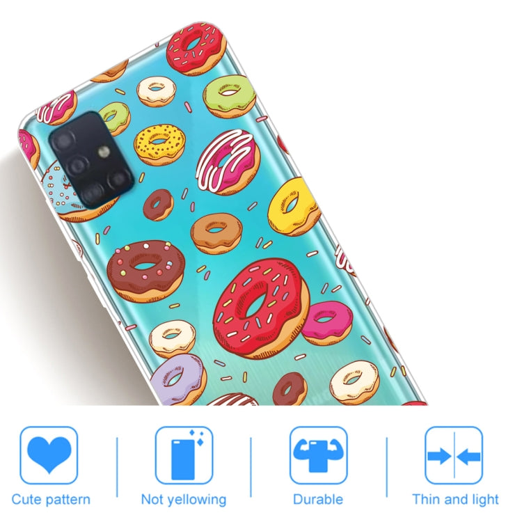 For Galaxy A51 Lucency Painted TPU Protective Case