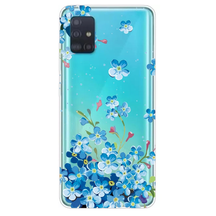 For Galaxy A71 Lucency Painted TPU Protective Case