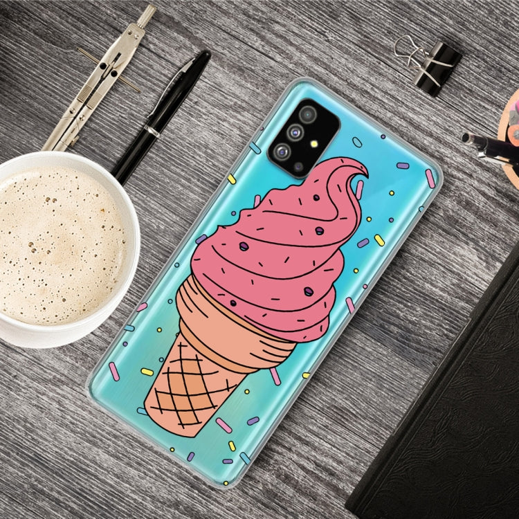 For Galaxy S20 Lucency Painted TPU Protective Case