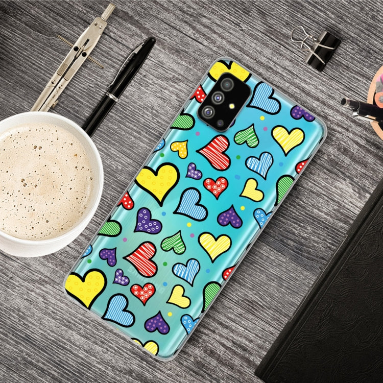 For Galaxy S20 Lucency Painted TPU Protective Case