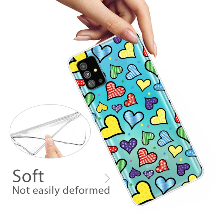 For Galaxy S20+ Lucency Painted TPU Protective Case