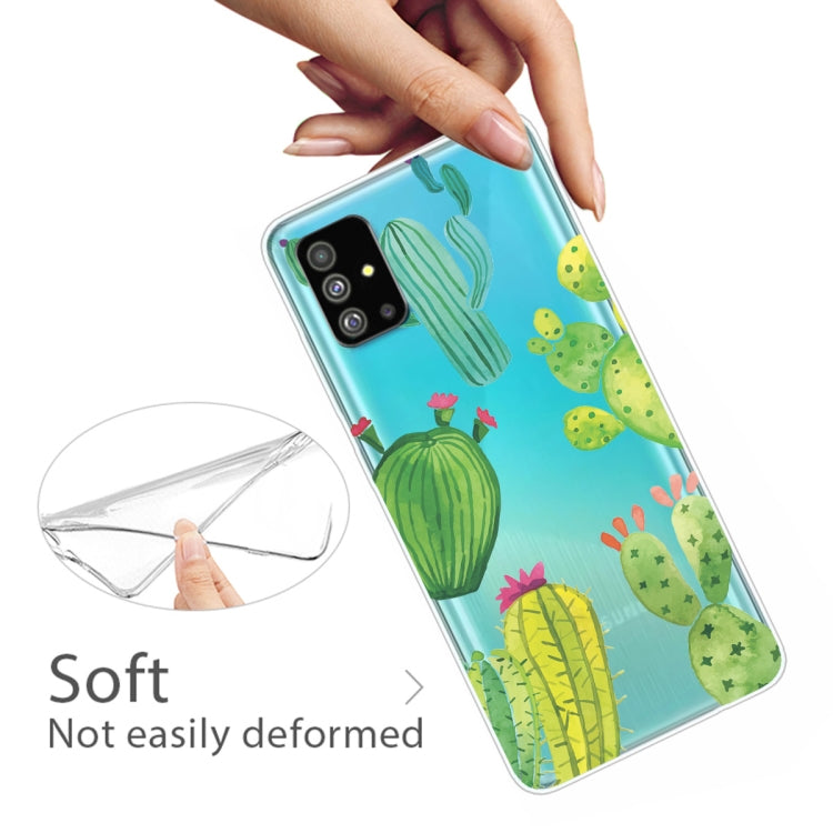 For Galaxy S20+ Lucency Painted TPU Protective Case