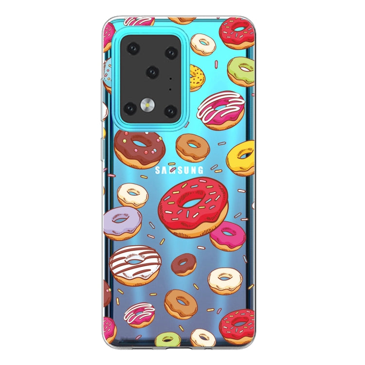 For Galaxy S20 Ultra Lucency Painted TPU Protective Case