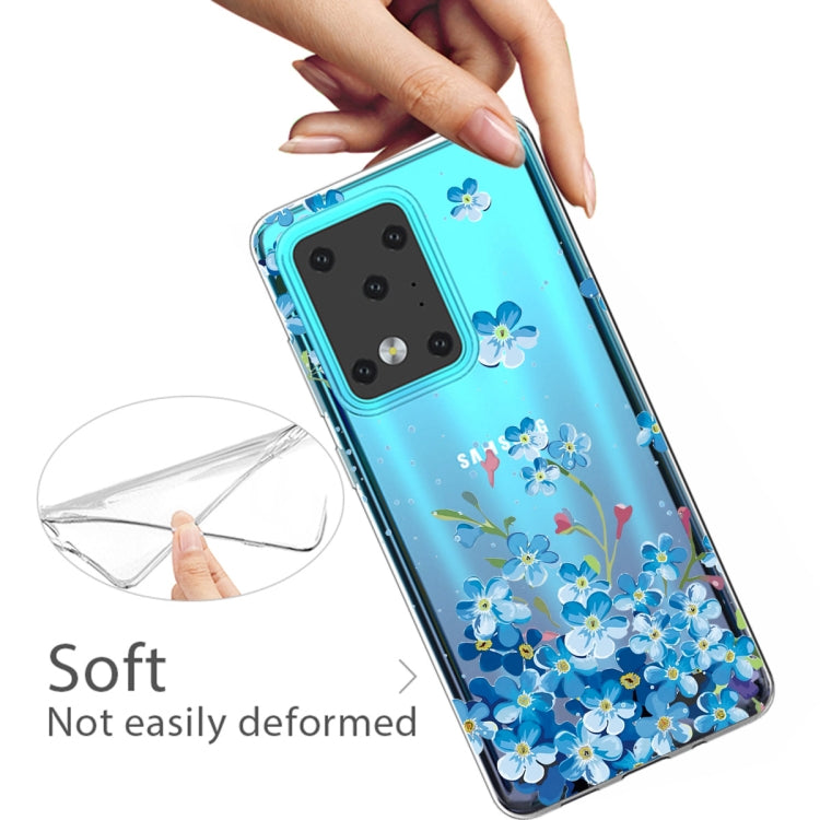 For Galaxy S20 Ultra Lucency Painted TPU Protective Case