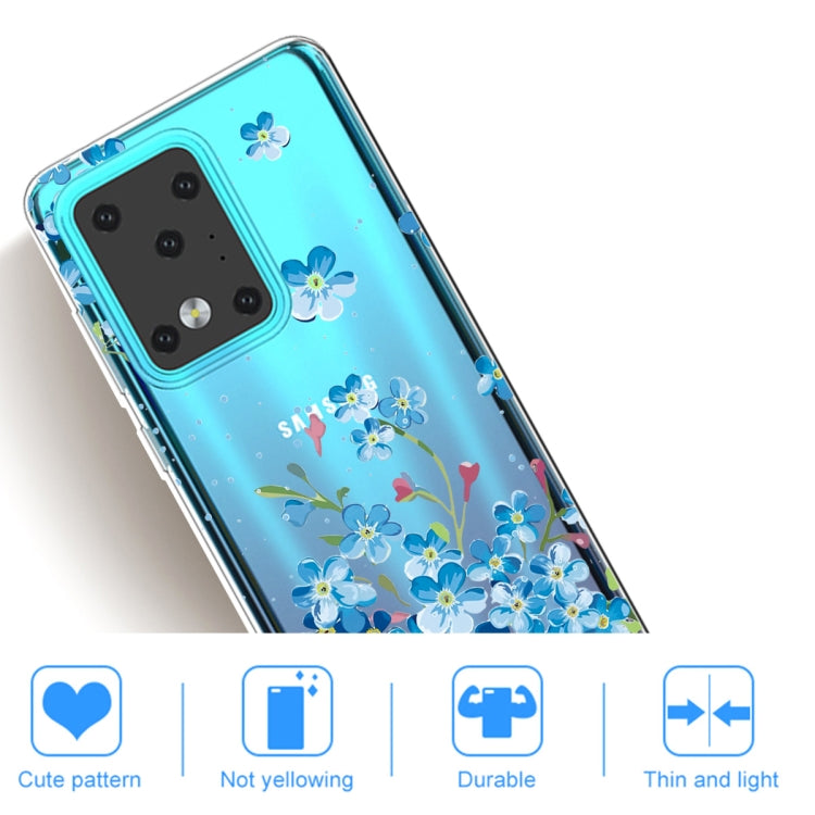 For Galaxy S20 Ultra Lucency Painted TPU Protective Case