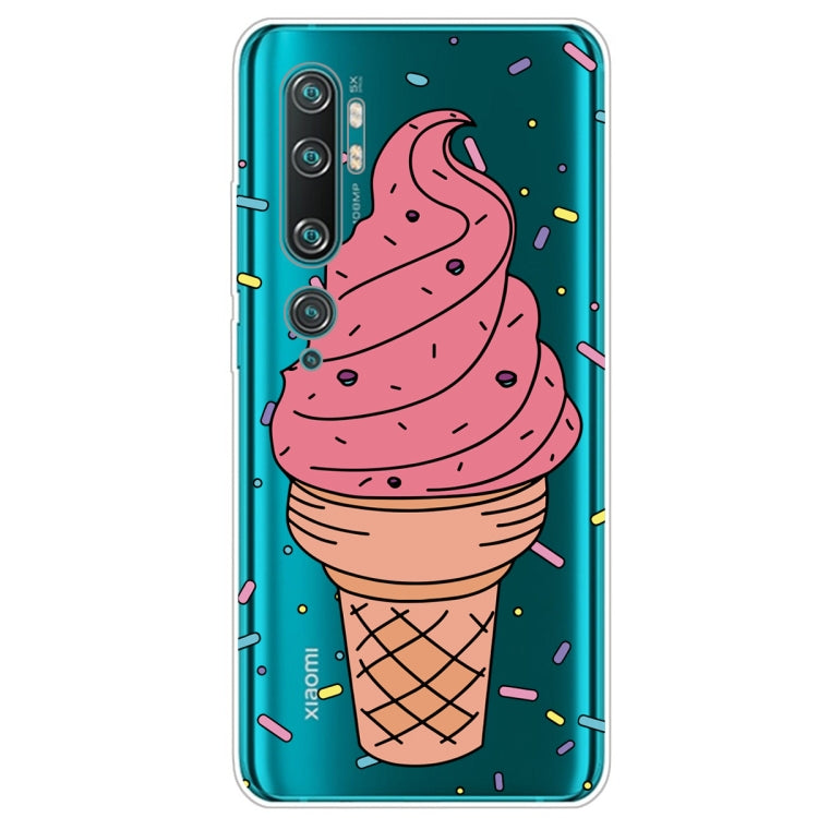 For Xiaomi CC9 Pro Lucency Painted TPU Protective Case