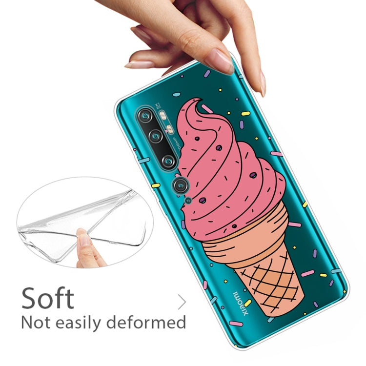 For Xiaomi CC9 Pro Lucency Painted TPU Protective Case