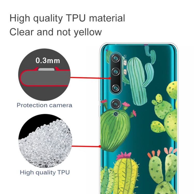 For Xiaomi CC9 Pro Lucency Painted TPU Protective Case