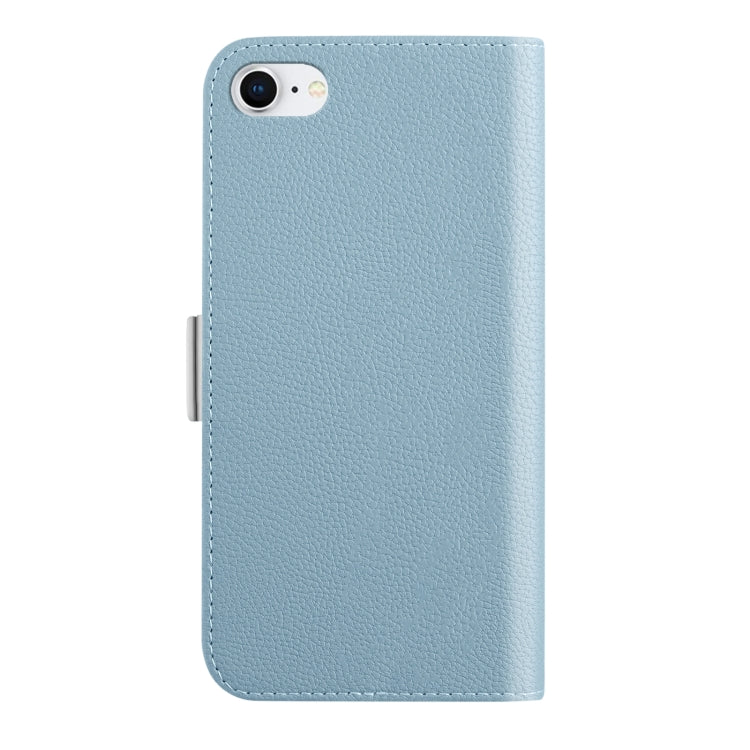 For iPhone SE 2022 / SE 2020 / 8 / 7 Candy Color Litchi Texture Leather Phone Case