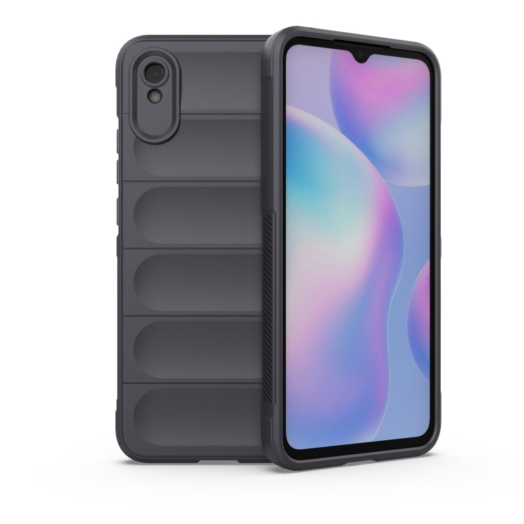 For Xiaomi Redmi 9A Magic Shield TPU + Flannel Phone Case