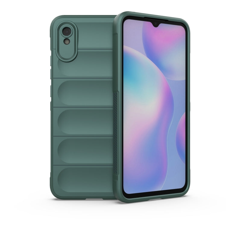 For Xiaomi Redmi 9A Magic Shield TPU + Flannel Phone Case