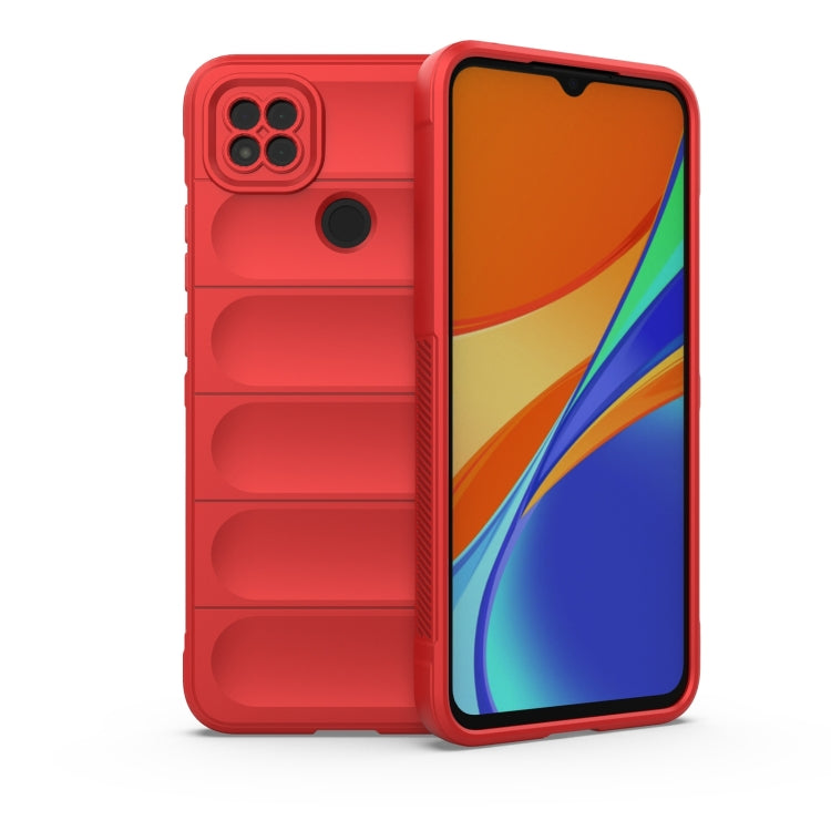 For Xiaomi Redmi 9C Magic Shield TPU + Flannel Phone Case