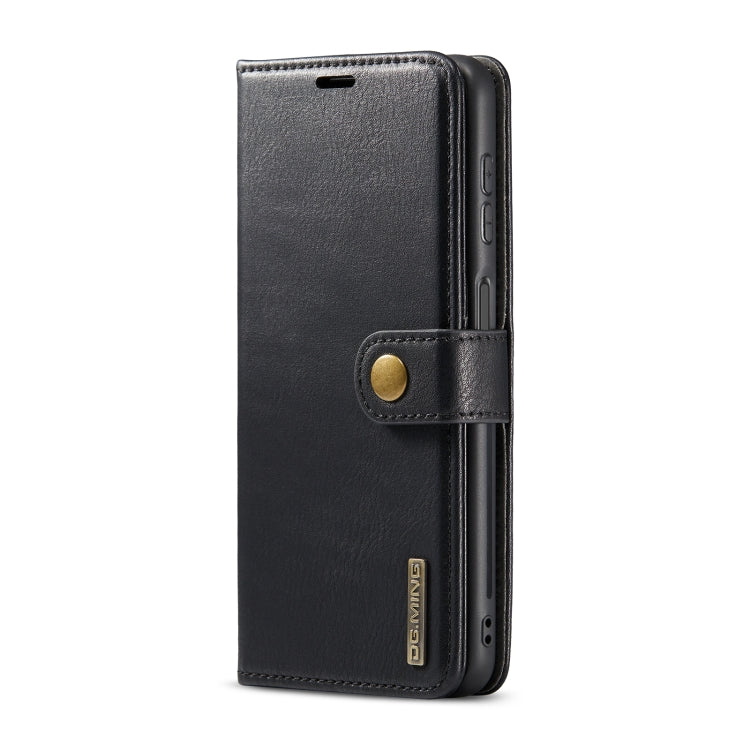 For Samsung Galaxy A23 5G DG.MING Crazy Horse Texture Detachable Magnetic Leather Phone Case