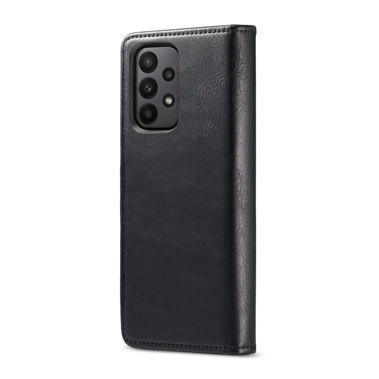 For Samsung Galaxy A23 5G DG.MING Crazy Horse Texture Detachable Magnetic Leather Phone Case