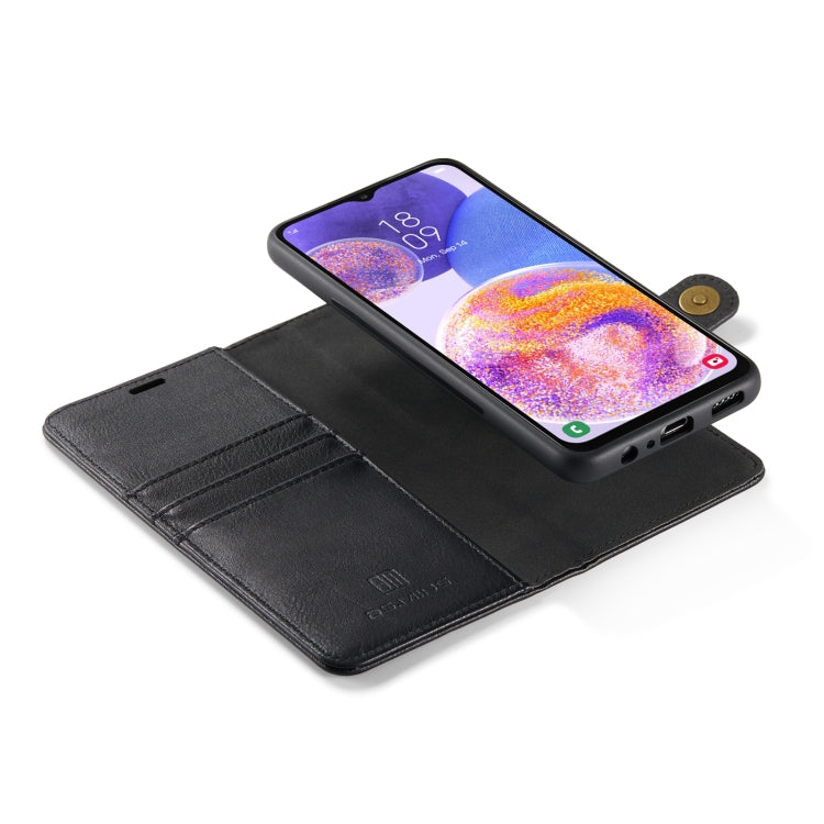 For Samsung Galaxy A23 5G DG.MING Crazy Horse Texture Detachable Magnetic Leather Phone Case