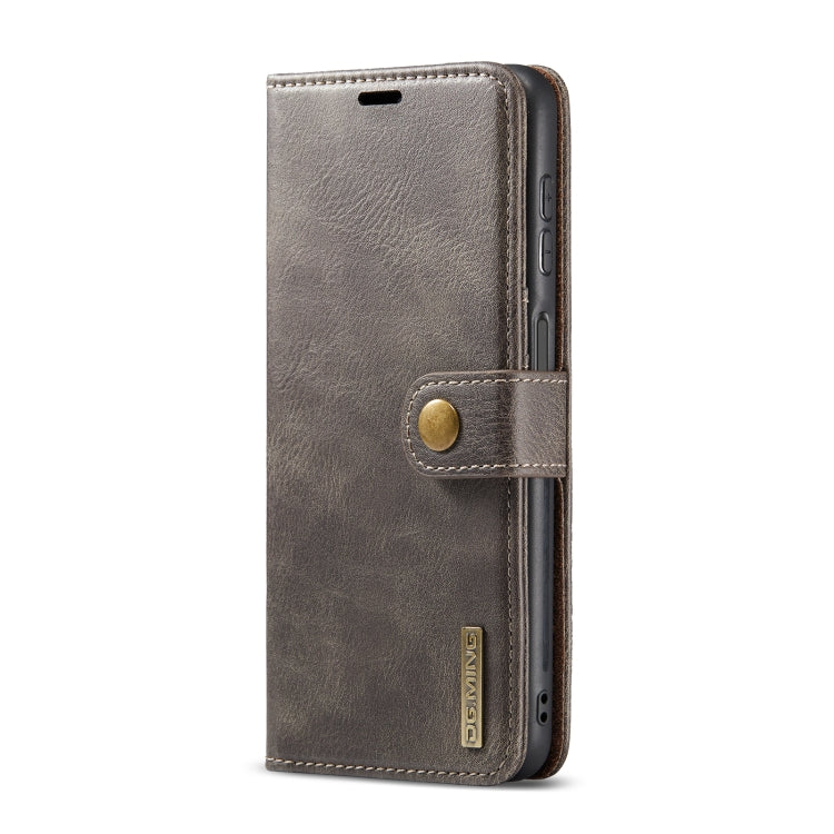 For Samsung Galaxy A23 5G DG.MING Crazy Horse Texture Detachable Magnetic Leather Phone Case