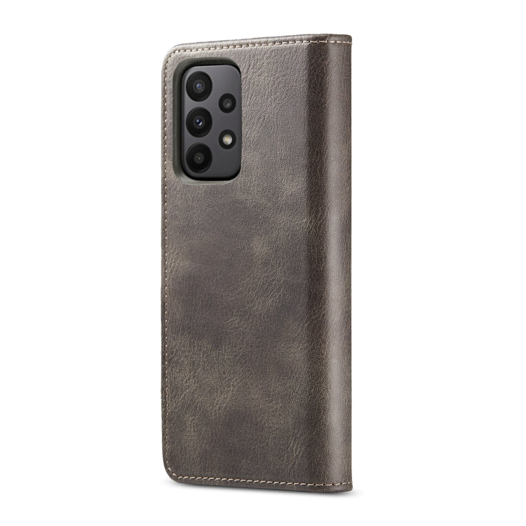 For Samsung Galaxy A23 5G DG.MING Crazy Horse Texture Detachable Magnetic Leather Phone Case