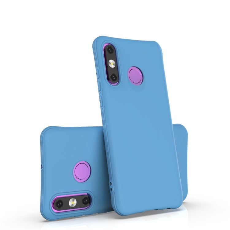 For Huawei P30 Lite Solid Color TPU Slim Shockproof Protective Case