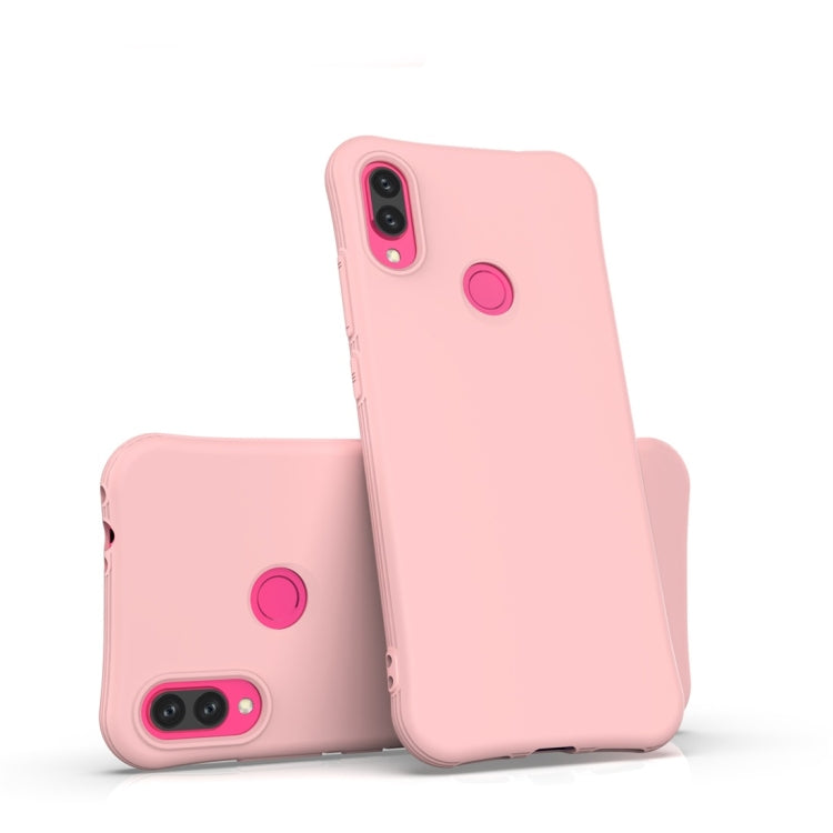 For Xiaomi Redmi Note 7 / 7S Solid Color TPU Slim Shockproof Protective Case