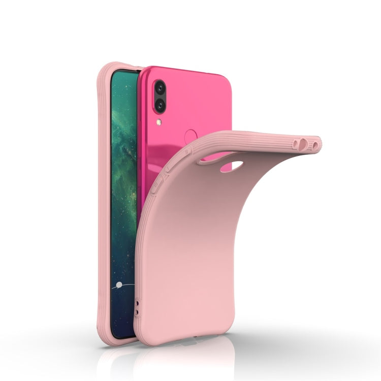 For Xiaomi Redmi Note 7 / 7S Solid Color TPU Slim Shockproof Protective Case