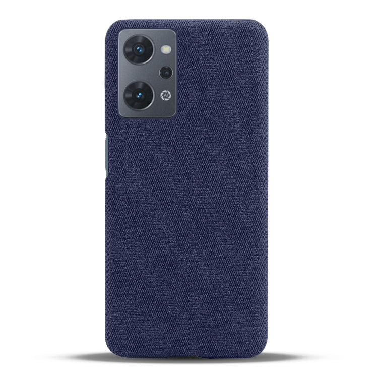 For OPPO Reno7 A Cloth Coated Hard Plastic Phone Case