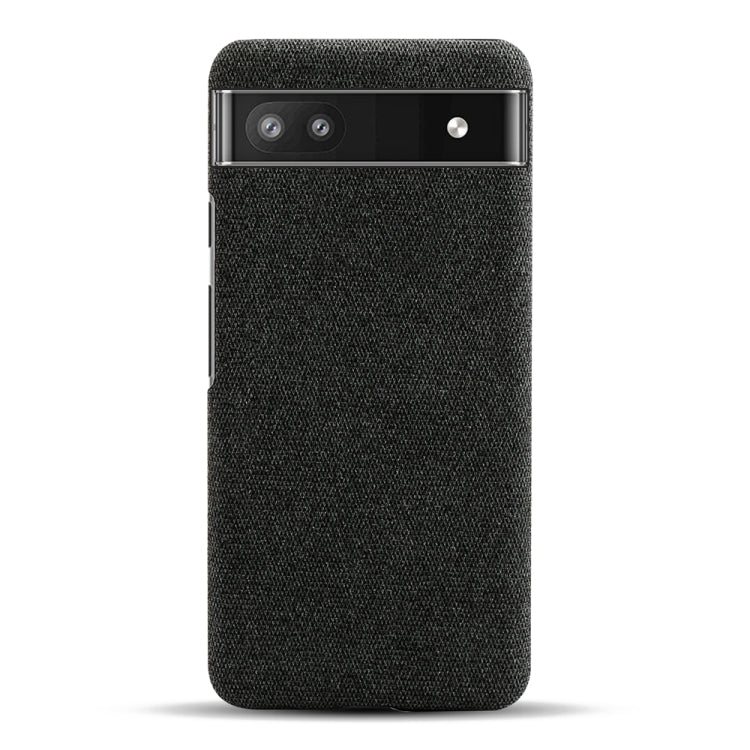 For Google Pixel 6a Cloth Coated Hard Plastic Phone Case