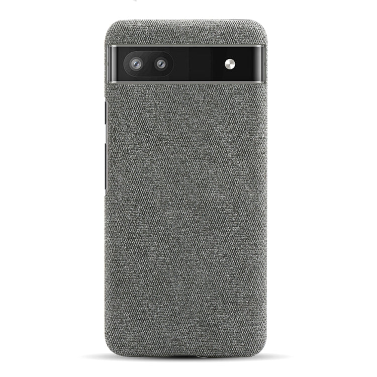 For Google Pixel 6a Cloth Coated Hard Plastic Phone Case