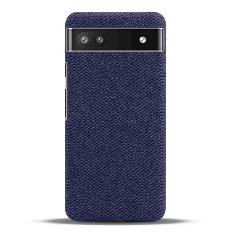 For Google Pixel 6a Cloth Coated Hard Plastic Phone Case