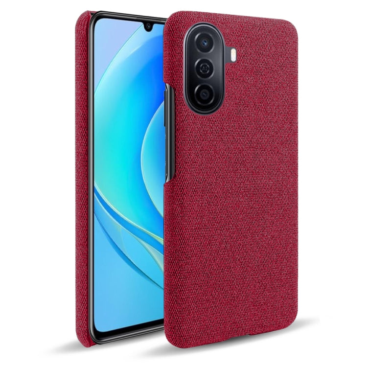 For Huawei Enjoy 50 Cloth Coated Hard Plastic Phone Case