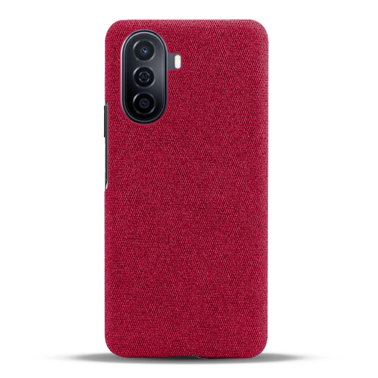 For Huawei Enjoy 50 Cloth Coated Hard Plastic Phone Case